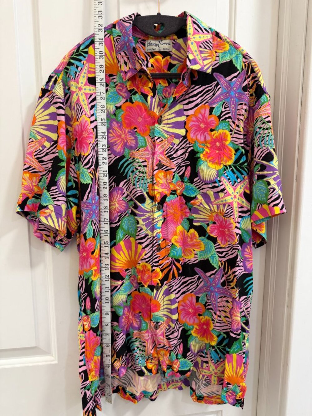 Kenny Flowers Limited Edition Organic Rayon Bali Shirt L - Picture 4 of 7